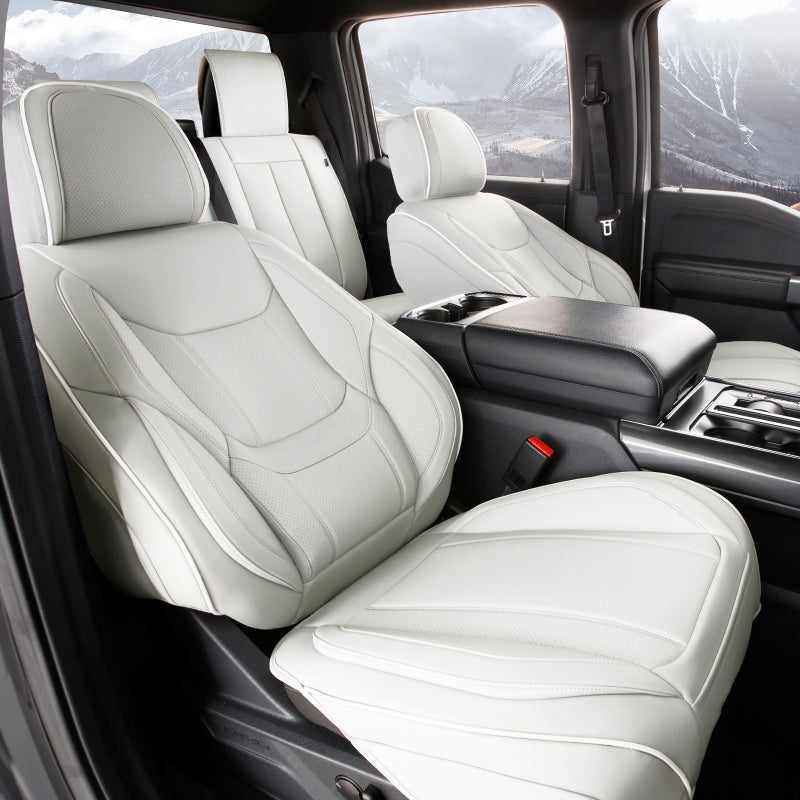 White Seat Cover